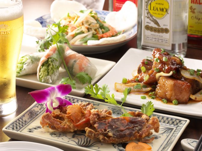 名古屋市、鶴舞駅周辺にあるベトナム料理「ベトナムキッチン　アンヴィエット」さんのクチコミレポート。生春巻き・フォー・バインミーが人気！